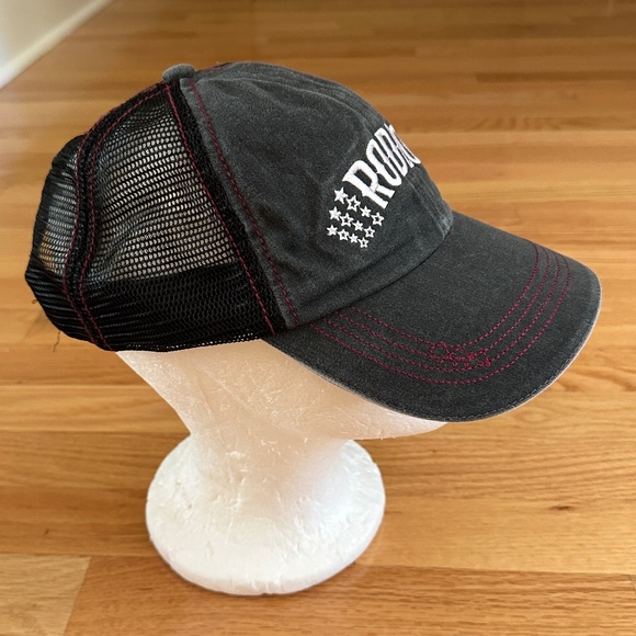 Shyanne Rodeo Cowgirl Trucker Hat Cap Black Gray Womens - Picture 5 of 9